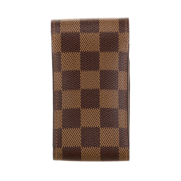 LOUIS VUITTON CIGARETTE CASE DAMIER EBENE - Picture 3 of 4